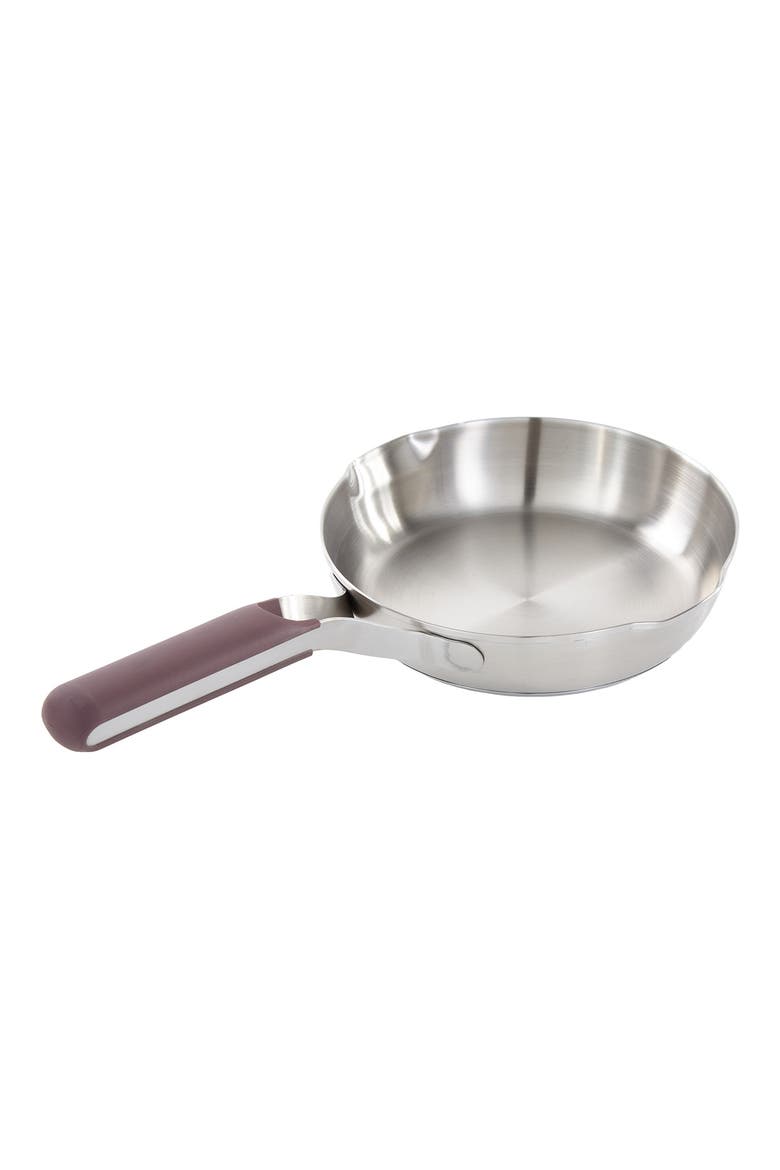 Elements 18/10 Stainless Steel Skillet, Alternate, color, PURPLE