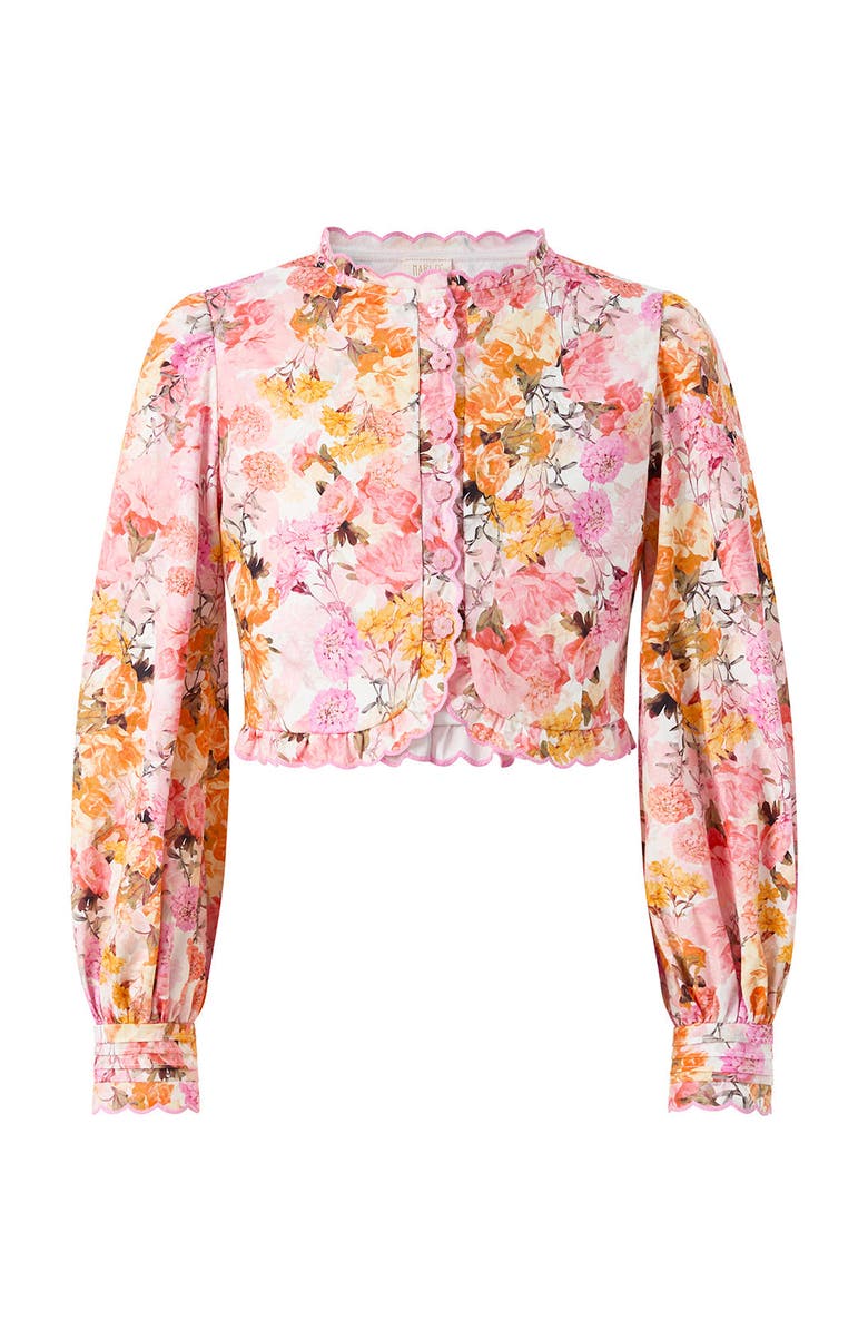 Marlo Kids Alessia Cotton Sleeve Top, Main, color, Floral