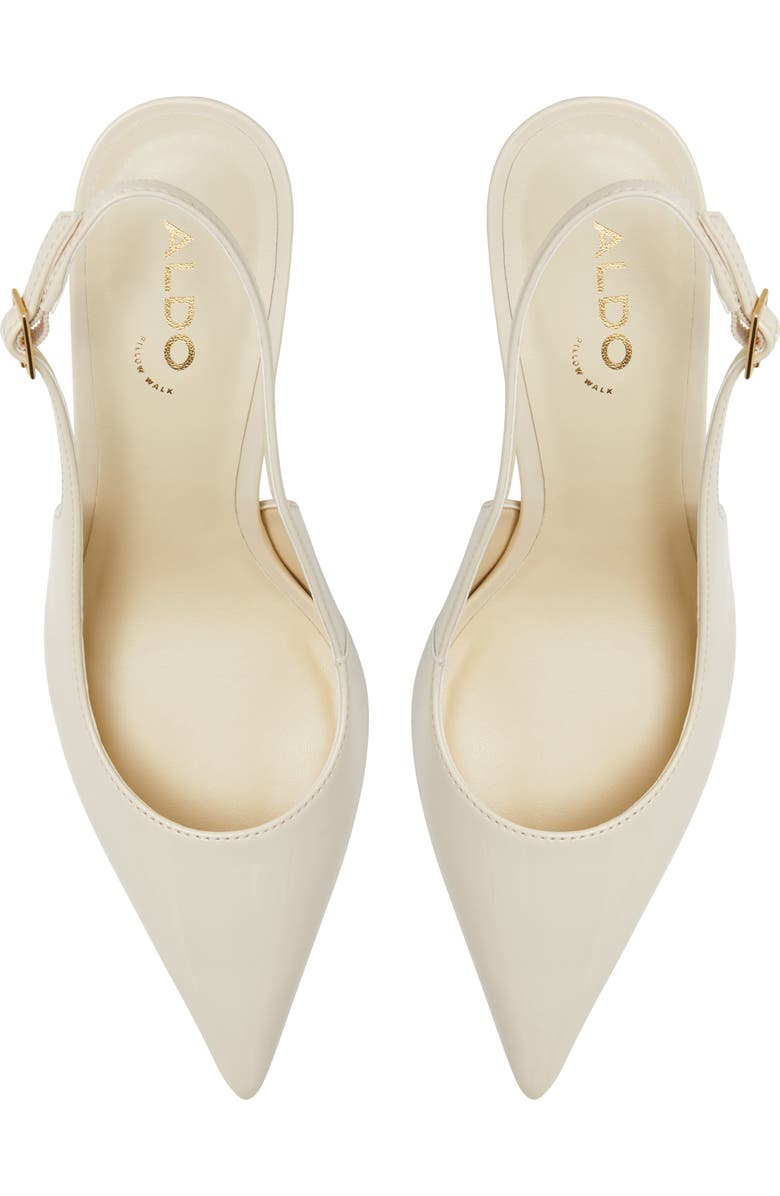 ALDO Seralina Slingback Pointed Toe Pump, Alternate, color, Light Beige