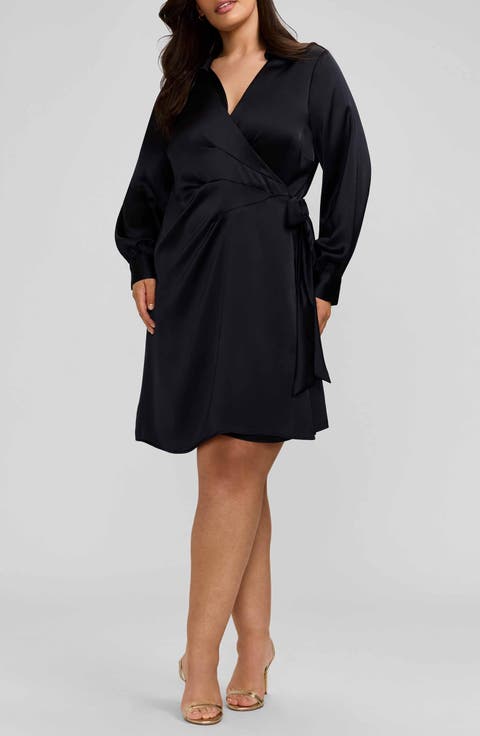Valentina Long Sleeve Wrap Dress