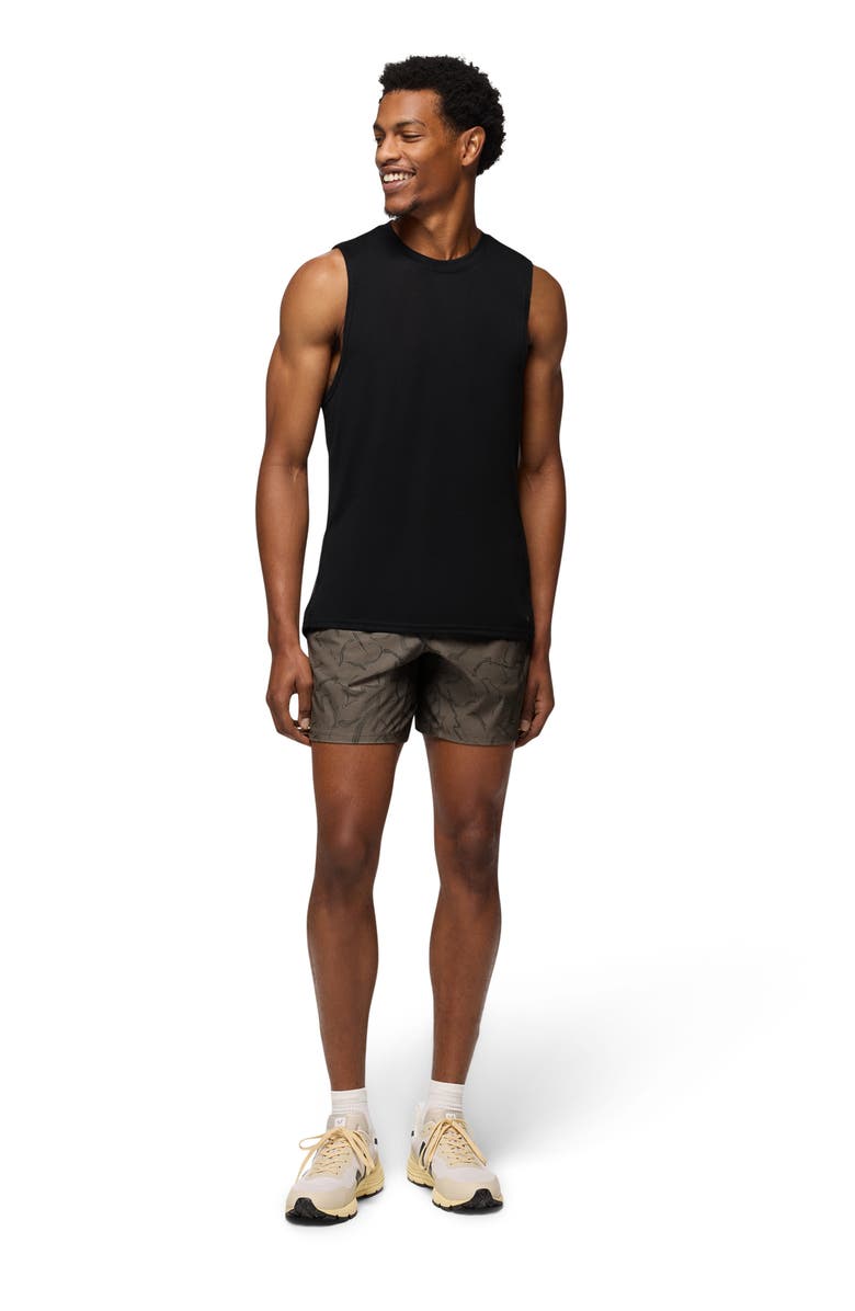 prAna Natural Flow Performance Tank, Alternate, color, Black