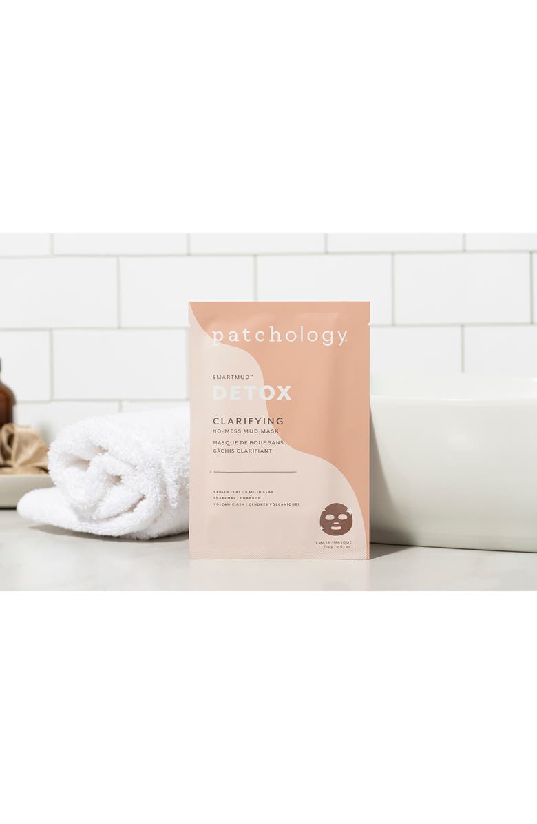 Patchology SmartMud<sup>™</sup> Detox No Mess Mud Sheet Mask, Alternate, color, 