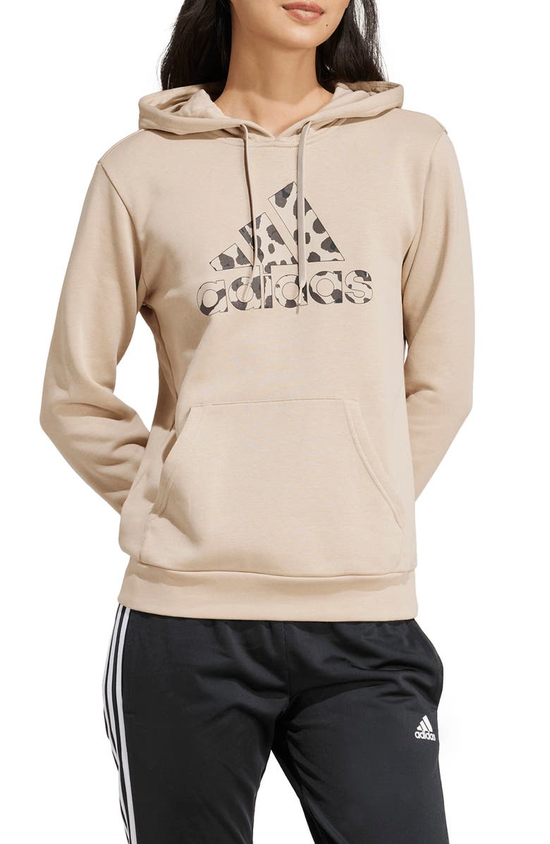 adidas Animal Print Hoodie, Main, color,