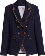 Veronica Beard Miller Denim Dickey Jacket