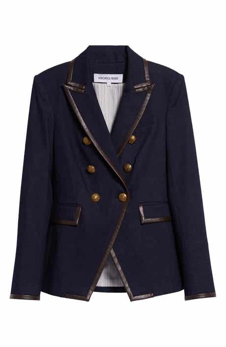 Veronica Beard Miller Denim Dickey Jacket