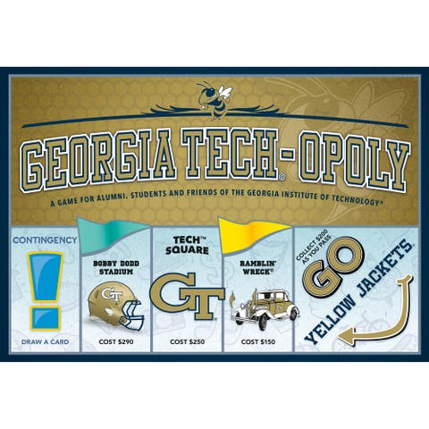 Georgia Tech-Opoly Monopoly Board Game