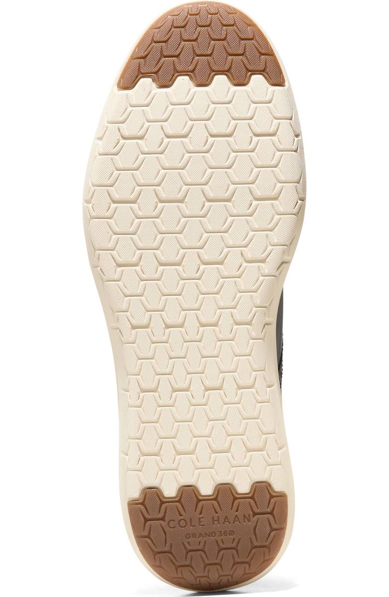 Cole Haan Grand Remix Wingtip Oxford Sneaker, Alternate, color, Black / Ivory