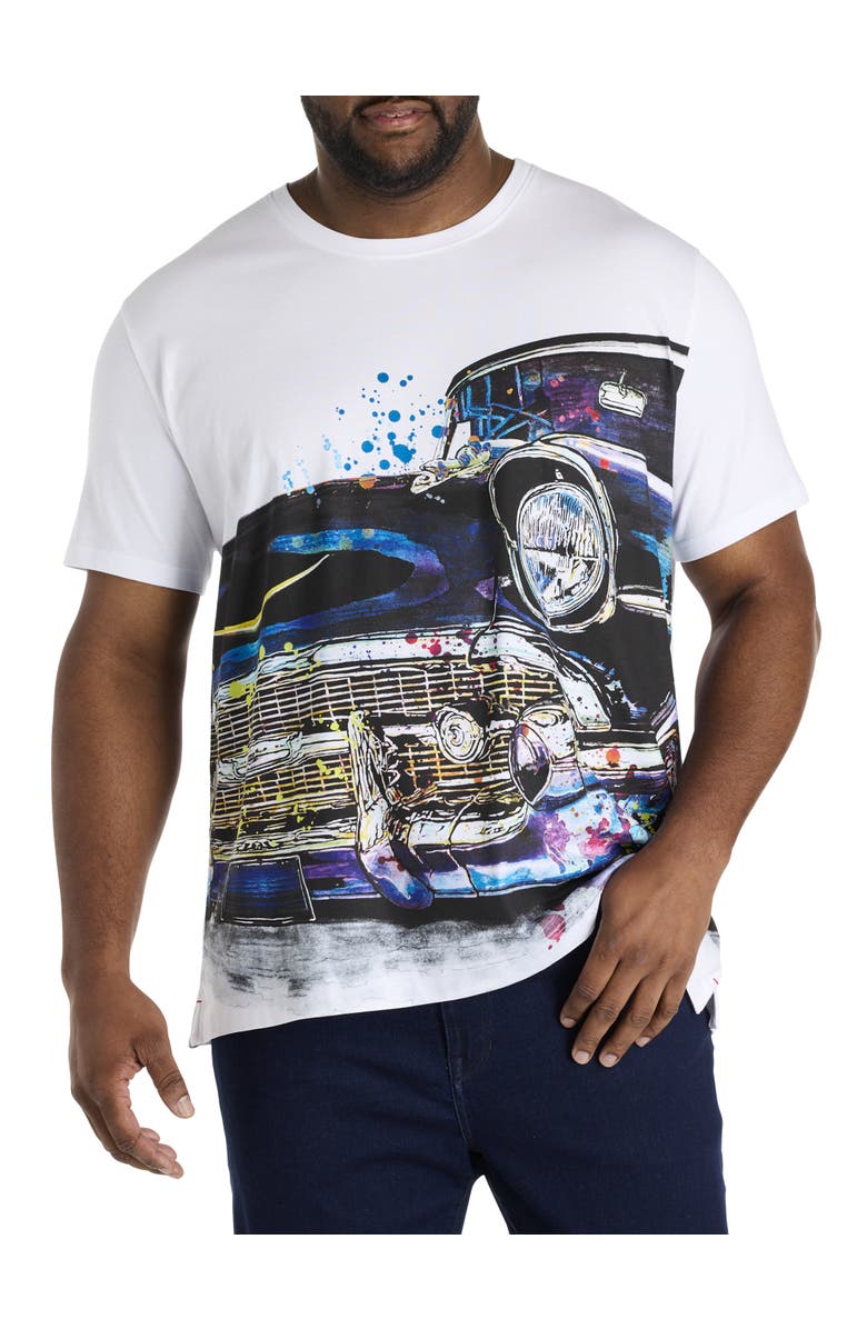 Robert Graham DXL Big 
Tall  Highway Cruise Graphic Tee, Main, color, Multi