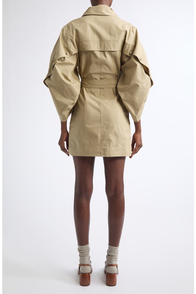Valiant Utility Cotton Minidress, Alternate, color, OLIVE
