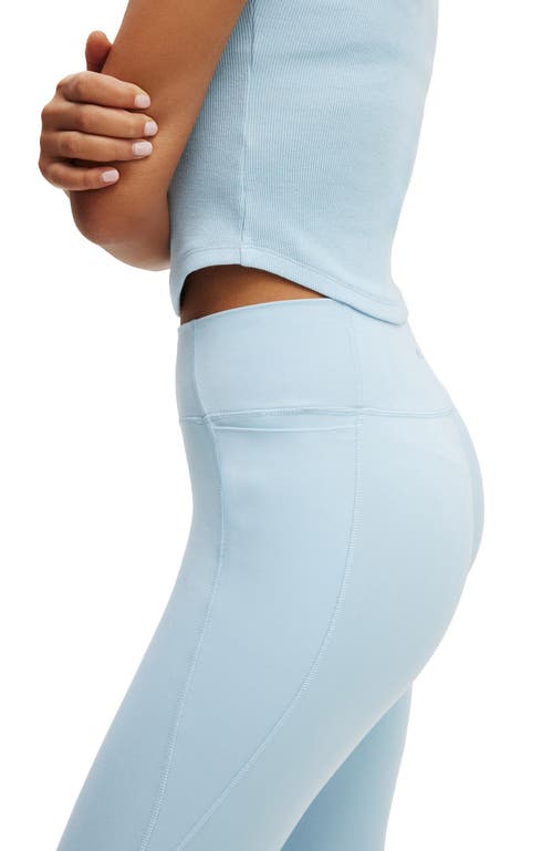 Cotton On Body Active Curved Hem Baby Tee In Blue