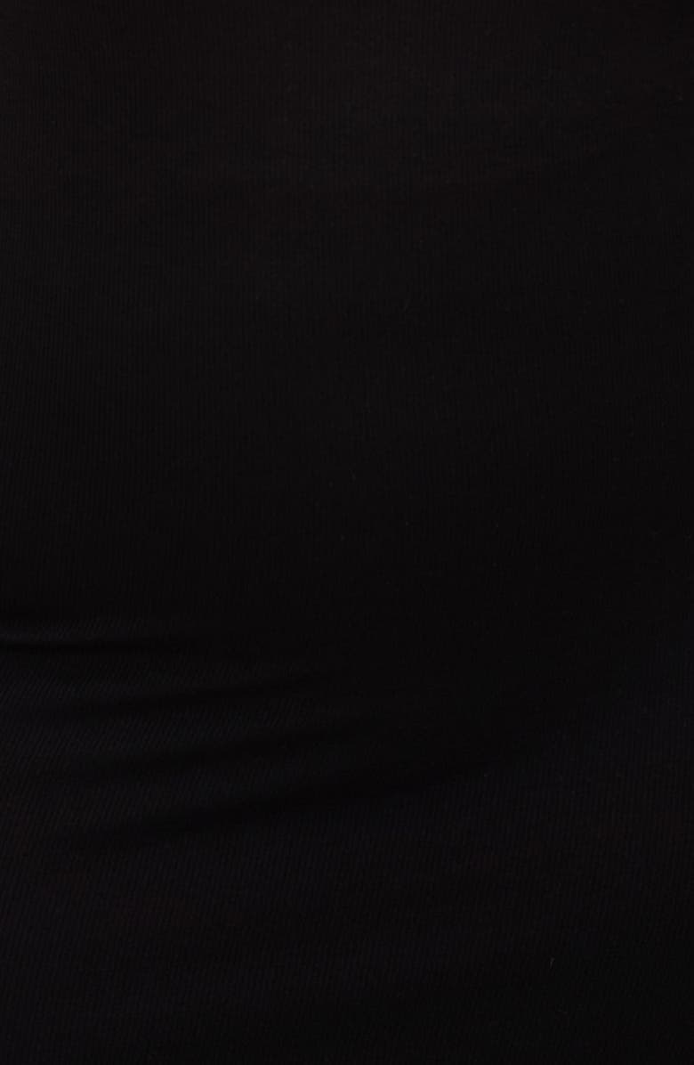 The Standard Stitch The Spaghetti Strap Midi Dress, Alternate, color, Onyx