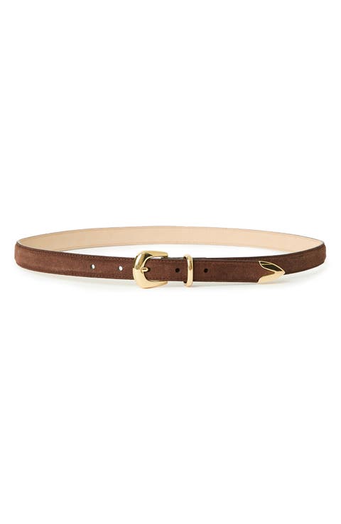 Leo Suede Belt