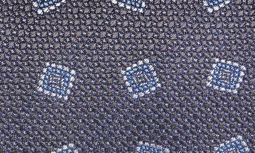 David Donahue Neat Silk Tie