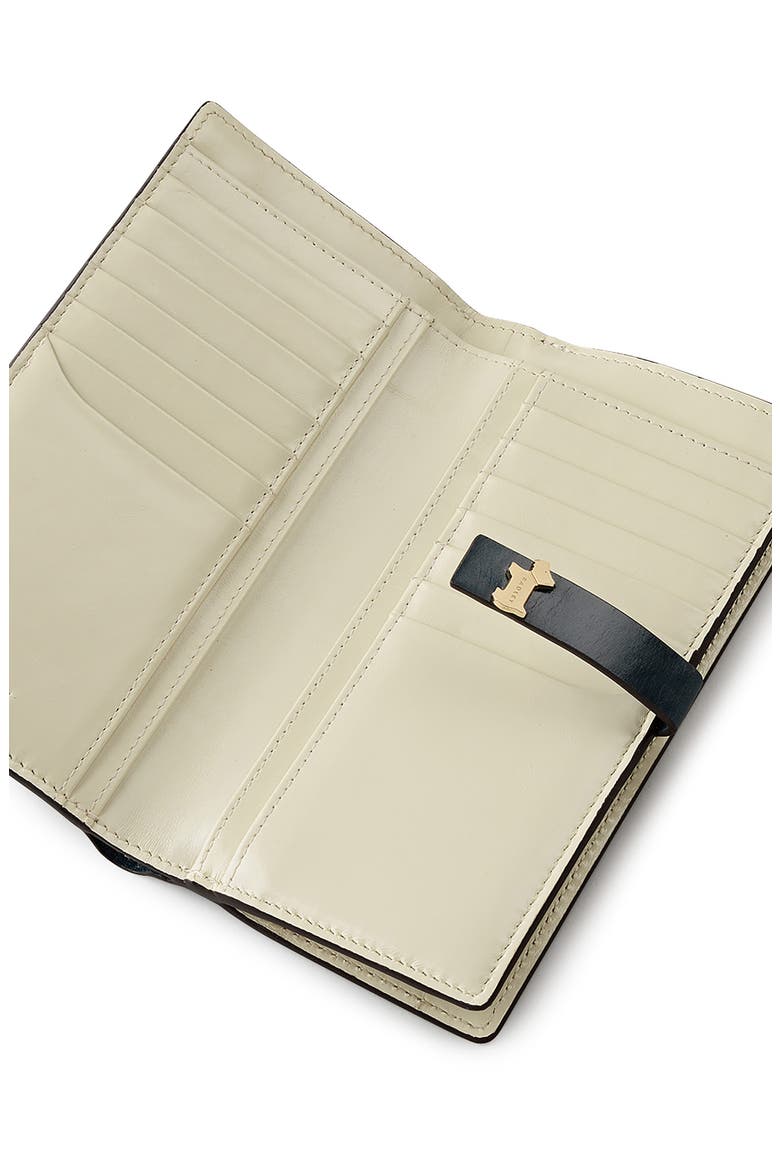 Large Newick Road Leather Bifold Wallet, Alternate, color, TEAL