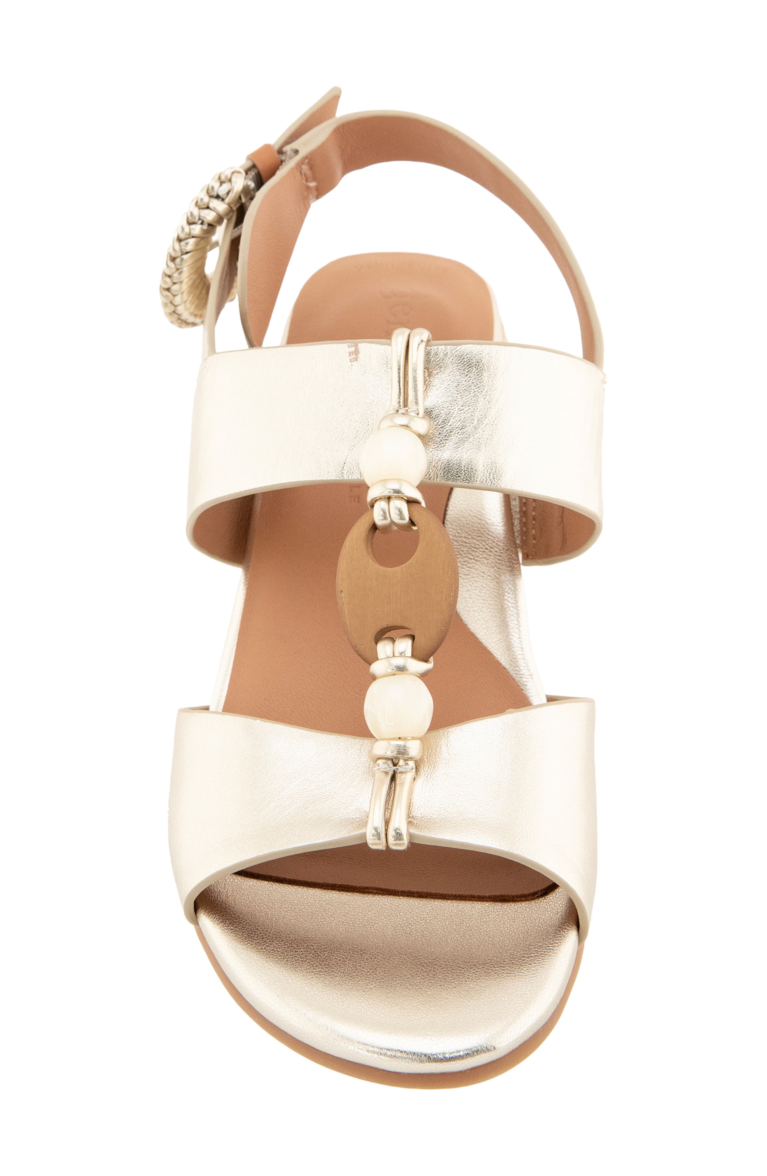 Miracle Slingback Sandal, Alternate, color, CHAMPAGNE LEATHER