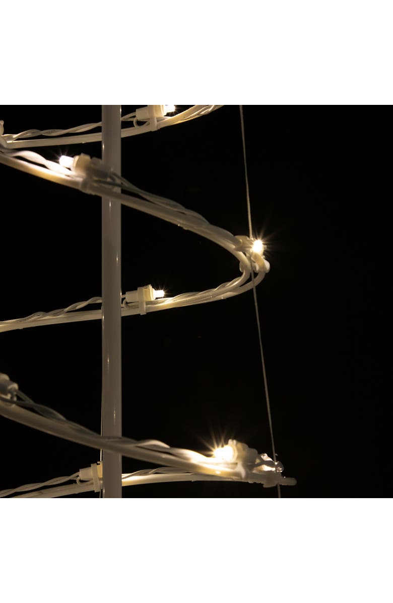 Northlight LED Lighted Spiral Outdoor Christmas Tree - 3
- Warm White Lights, Alternate, color, White