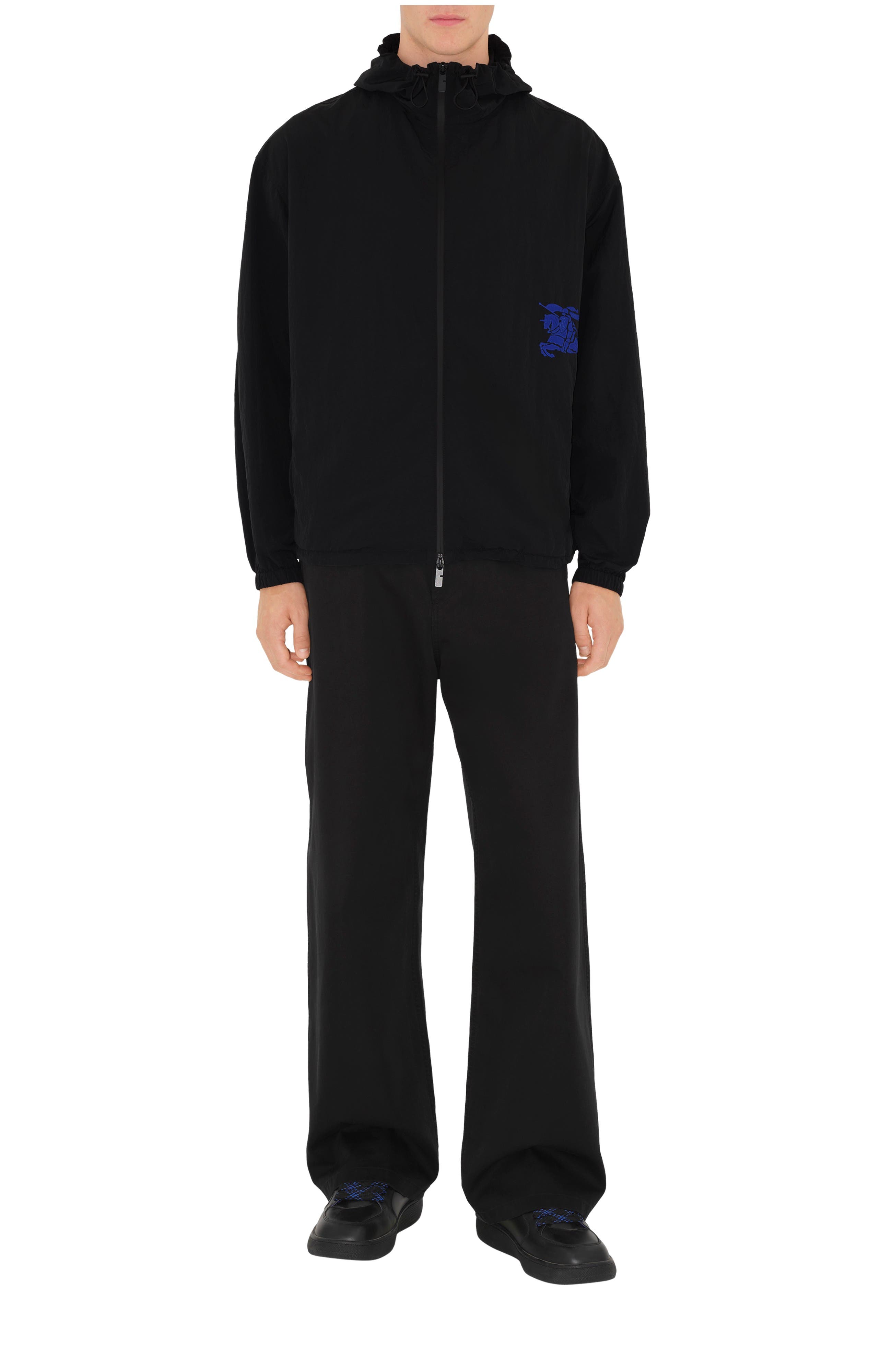 Nylon Hooded Jacket