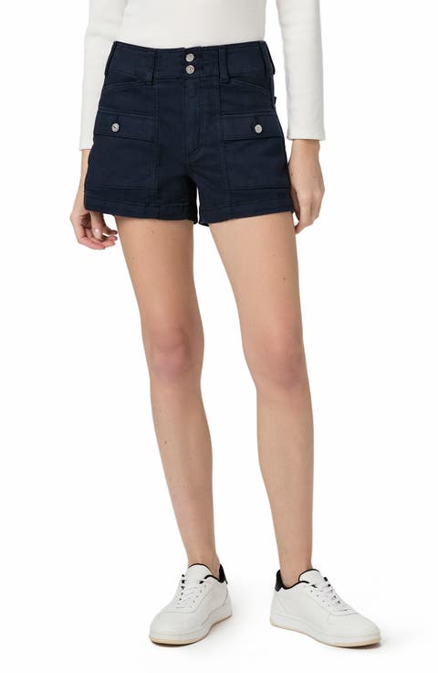 Olivia Cargo Denim Shorts (Vintage Sweet Succulent)