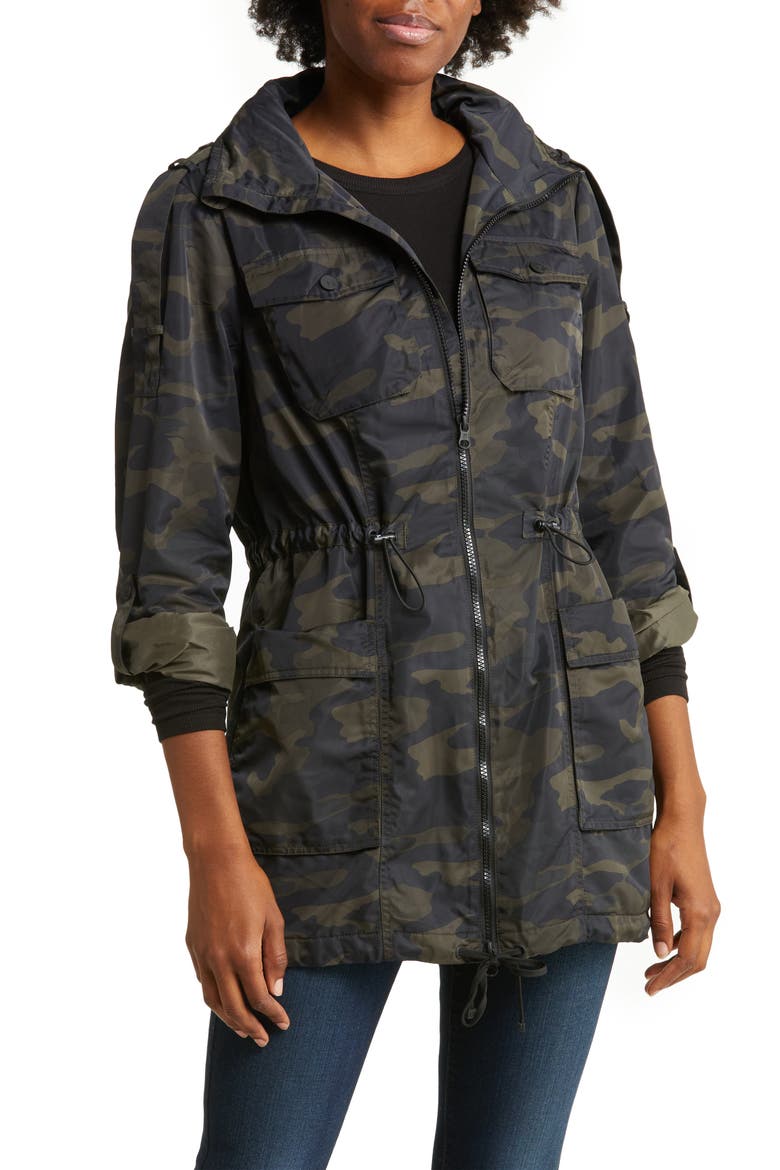 Mastermind Water Resistant Camo Print Jacket, Main, color, CAMO