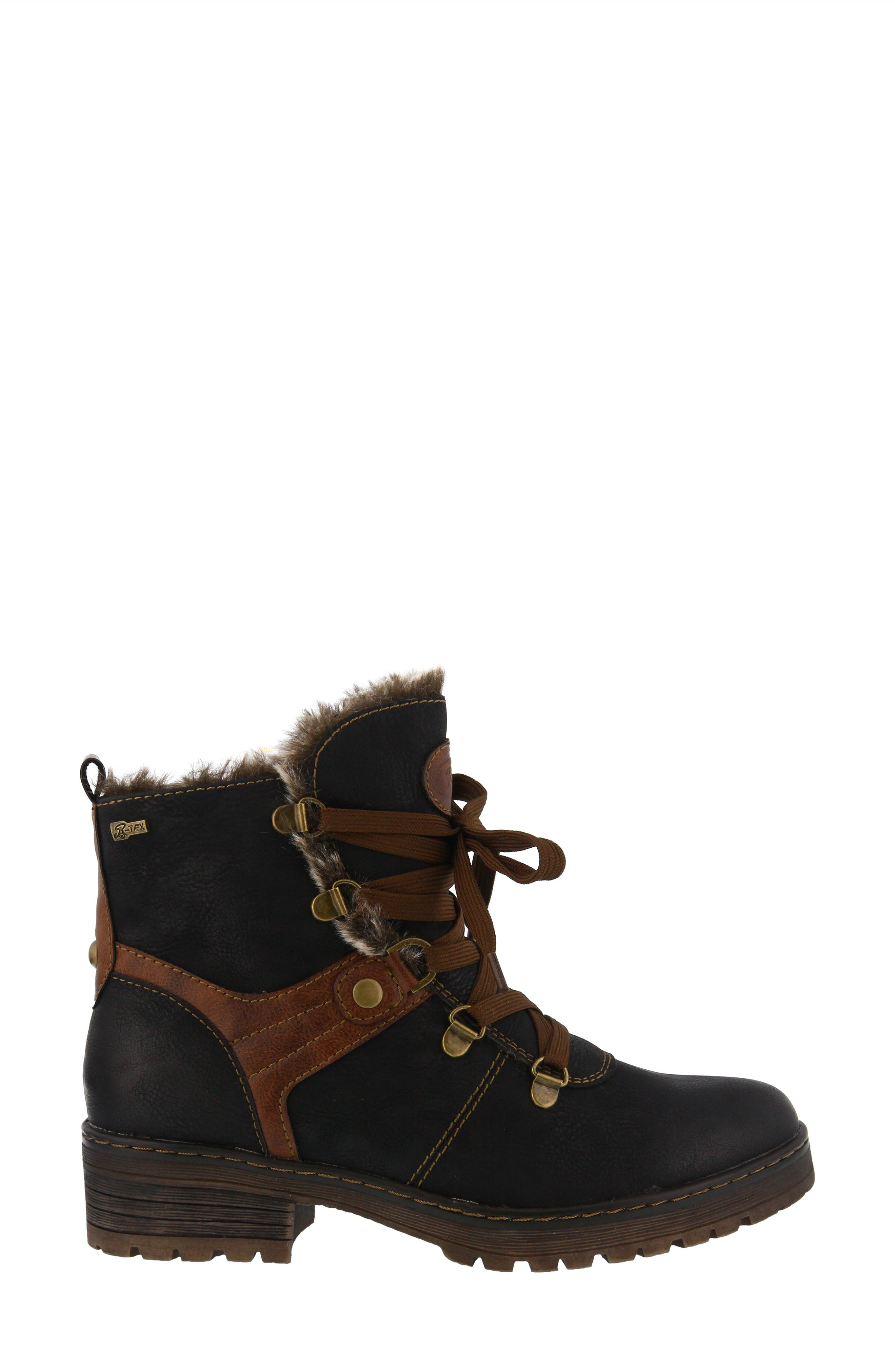 Spring Step Micha Faux Fur Lined Hiking Boot, Alternate, color, 