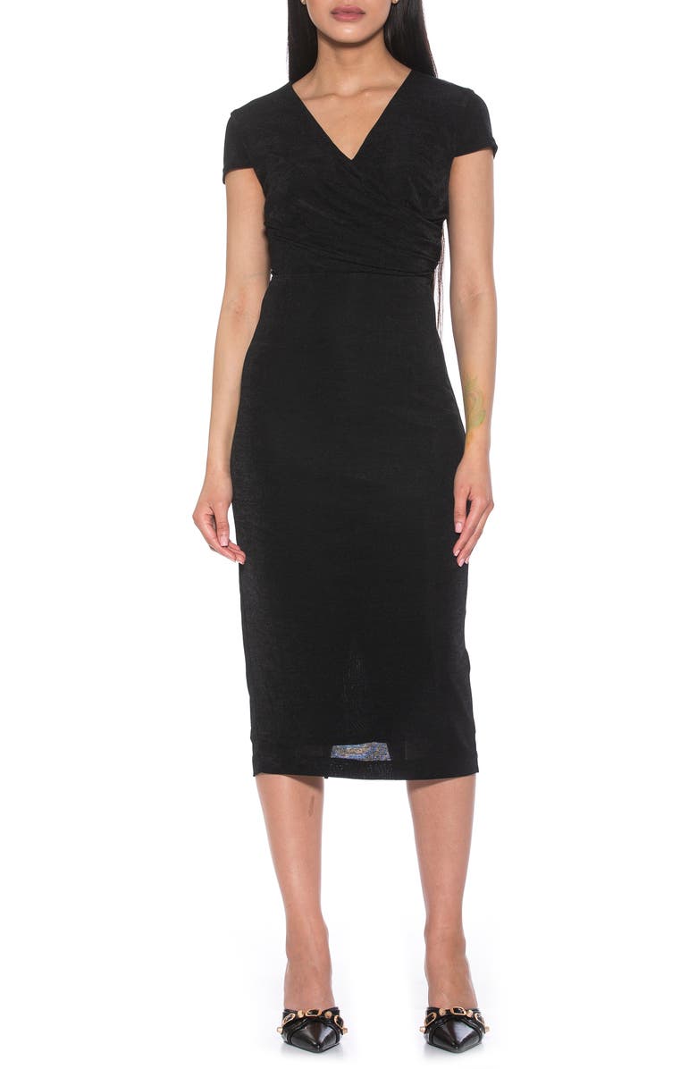 Alexia Admor Orine Draped Sheath Dress, Main, color,