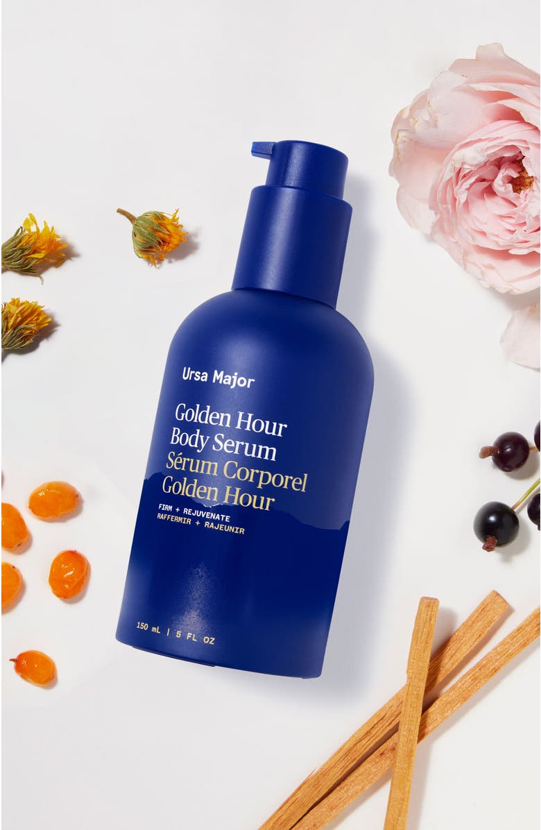 Ursa Major Golden Hour Body Serum, Alternate, color, Blue