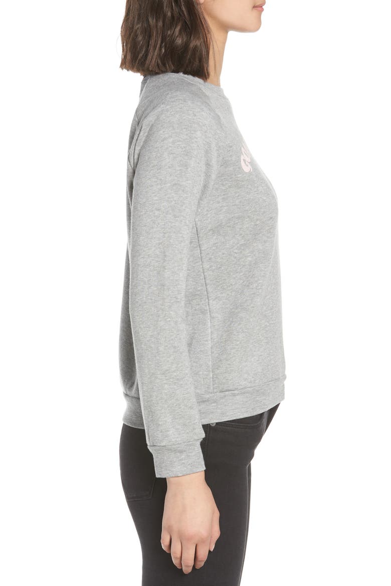 Goal Digger Sweatshirt, Alternate, color, HEATHER GREY
