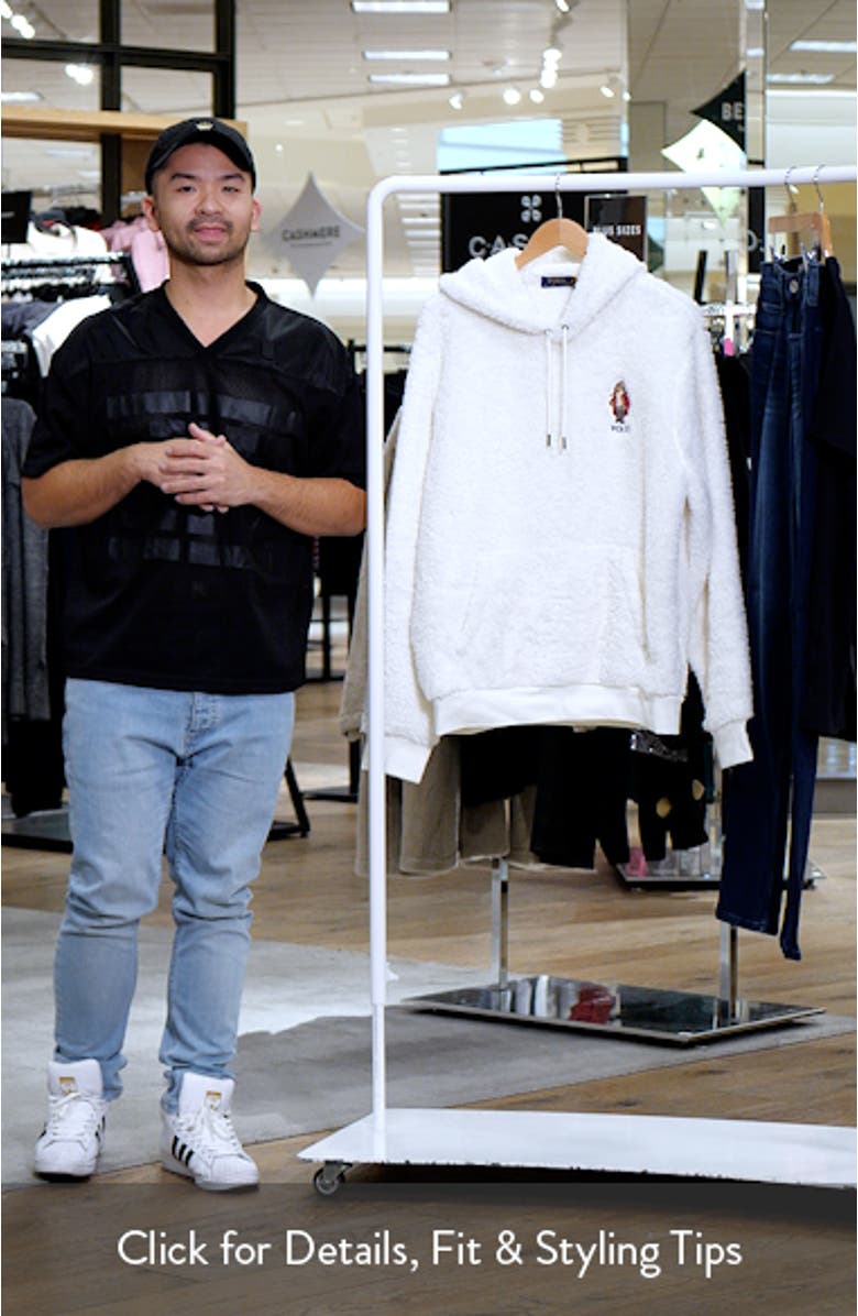 Polo Bear High Pile Fleece Hoodie, sales video thumbnail