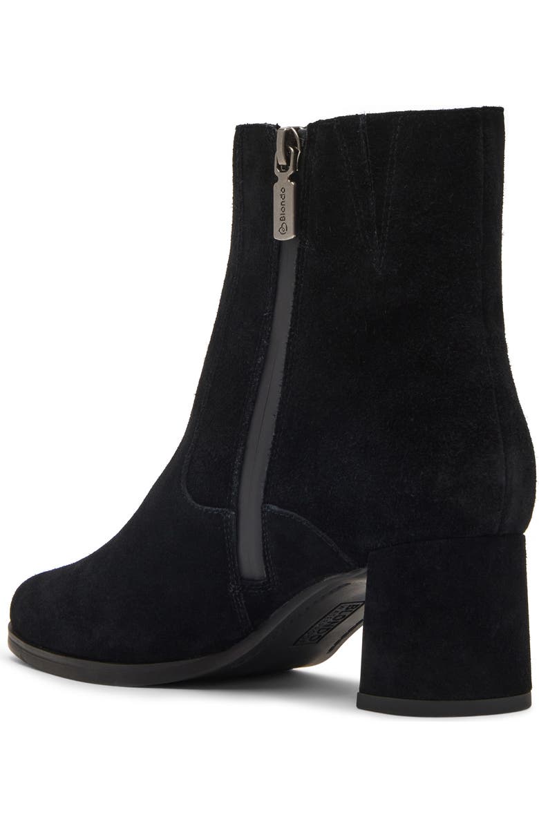 Blondo Hylia Waterproof Bootie, Alternate, color, Black Suede