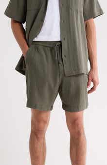 Pull-On Textured Short