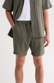 Lucky Brand Pull-On Textured Short
