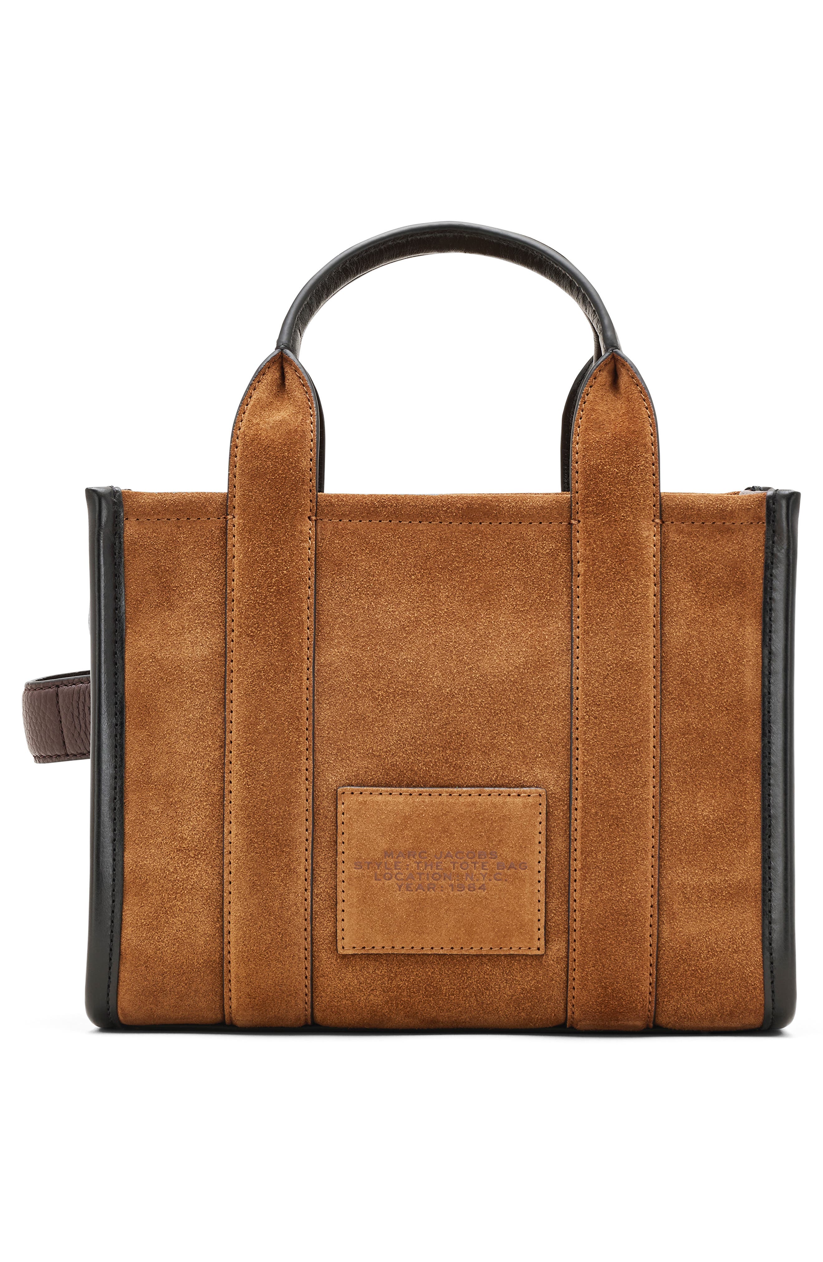 Marc Jacobs The Suede Small Tote, Alternate, color, 