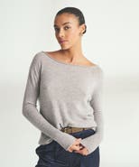 NAADAM Lightweight Cashmere Boatneck Sweater