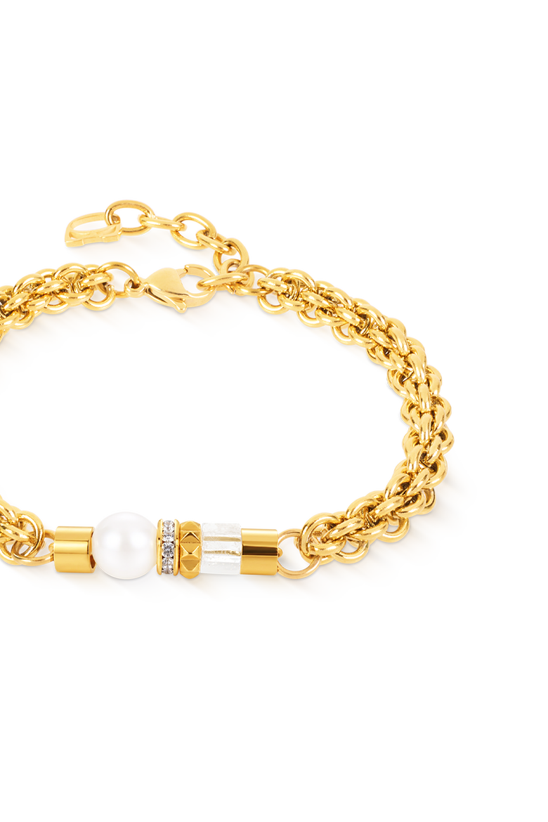 Structure Bracelet, Main, color, White-Gold