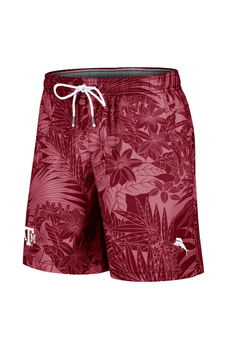 Tommy Bahama Men's Tommy Bahama Maroon Texas A&M Aggies Santiago Palms Board Shorts, Alternate, color, Maroon