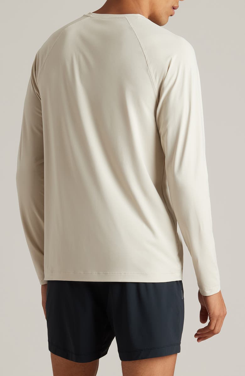 Rhone Reign Long Sleeve T-Shirt, Alternate, color, Sandstone