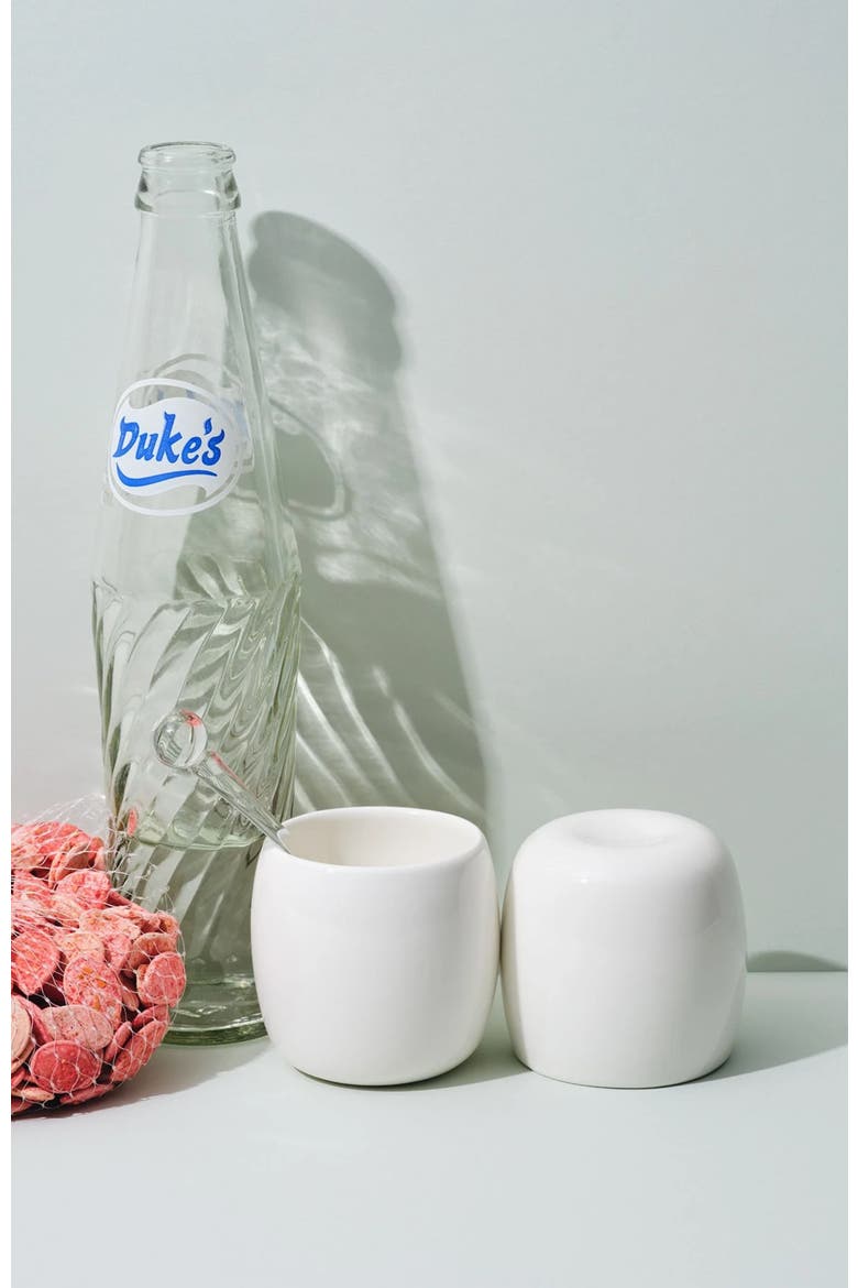 Small Cup - Set of 4, Alternate, color, White