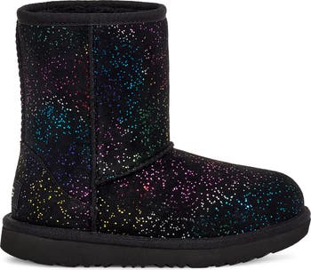 Ugg online kids Classic II Clear Glitter Boot.