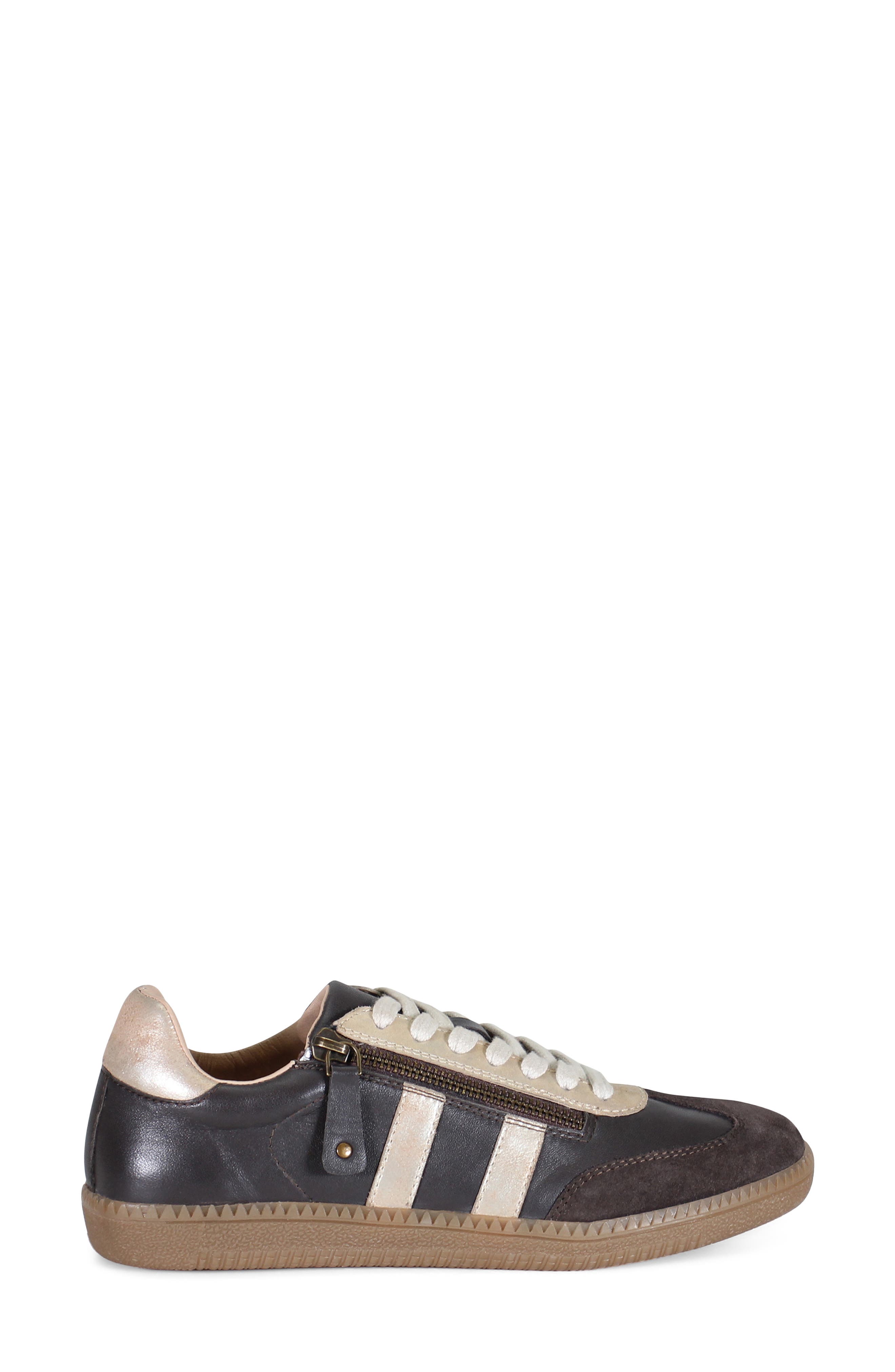 To Paz Genuine Calf Hair Sneaker, Alternate, color, DARK BROWN