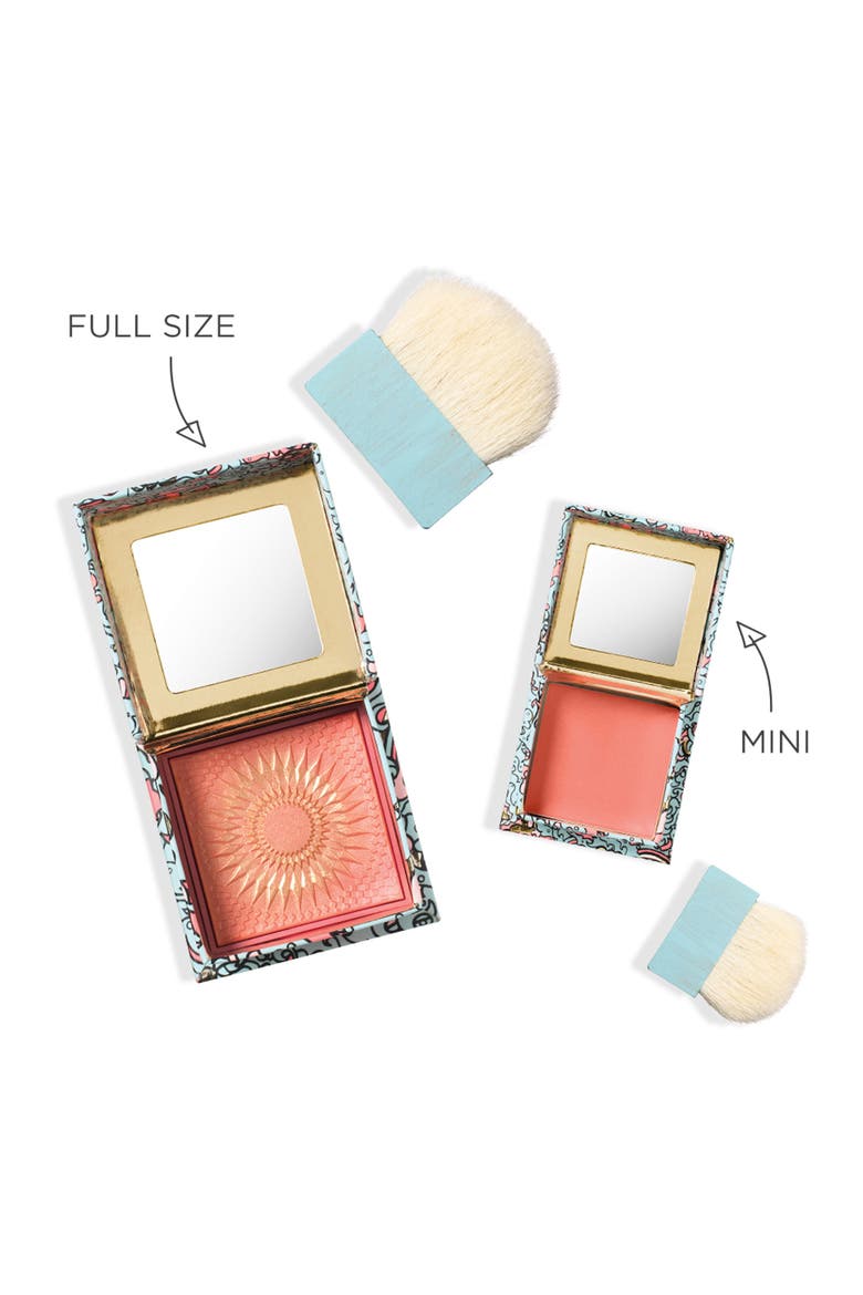 Benefit GALifornia Sunny Golden Pink Powder Blush, Alternate, color, SUNNY GOLDEN PINK