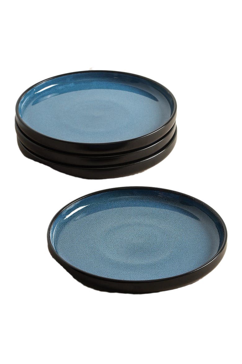 Lagoon Stoneware 24-Piece Dinnerware Set, Alternate, color, Blue