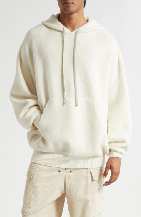 Hun Alpaca Blend Sweater Hoodie