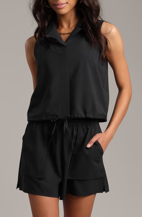 Mirage Sleeveless Performance Button-Up Shirt
