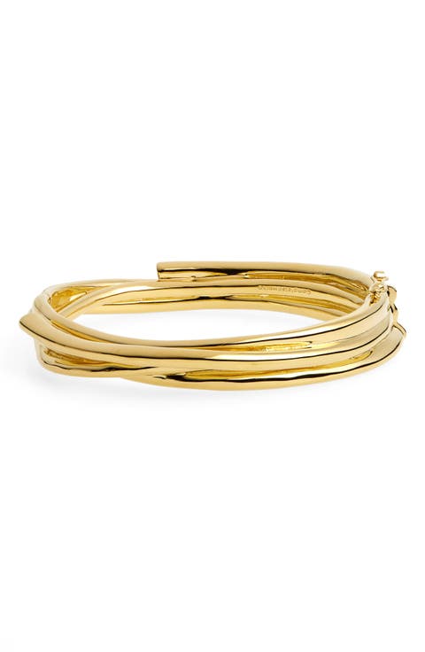 Coil Hinged Bangle