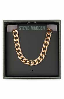 Steve Madden Curb Chain Necklace
