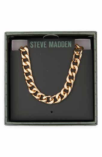 Steve Madden Curb Chain Necklace