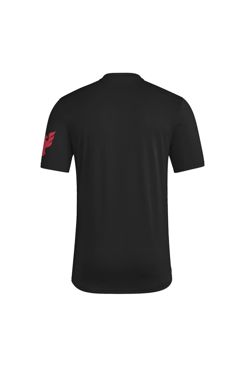 Men's adidas Black D.C. United 2025 Archive Collection Jersey Hook T-Shirt, Alternate, color, Black