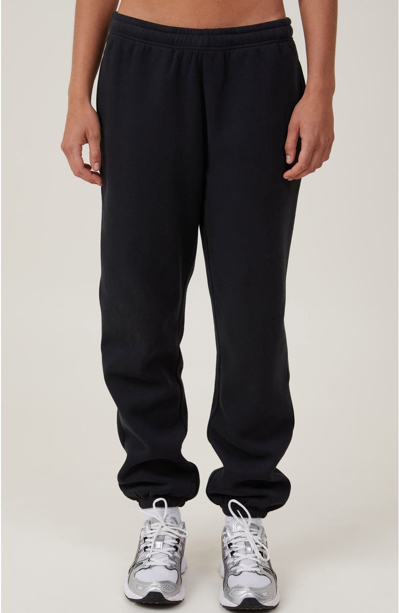 COTTON ON BODY Plush Essential Gym Sweatpant, Main, color, Black