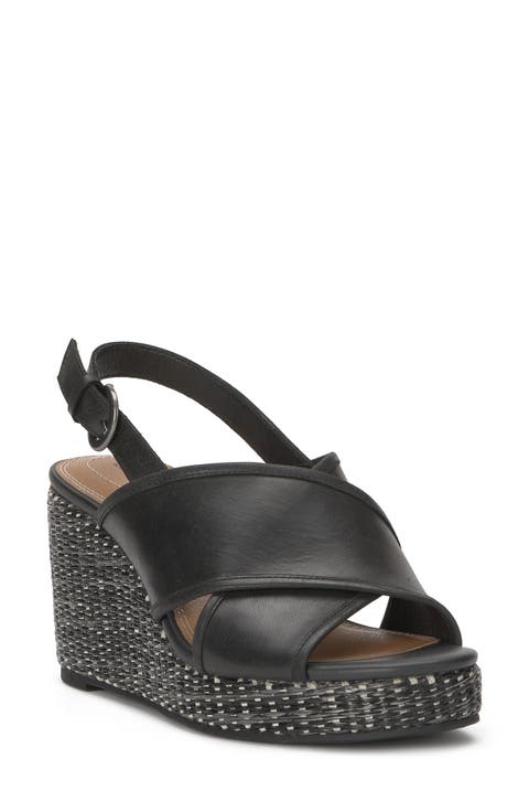 Crissa Platform Wedge Espadrille Sandal (Women)