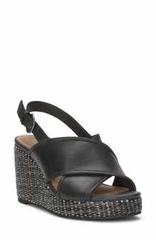 Lucky Brand Crissa Platform Wedge Espadrille Sandal